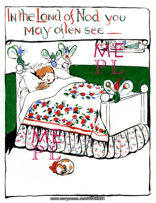 : The Land of Nod, by Minnie Asprey : The Land of Nod, by Minnie Asprey