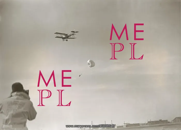 : Landfall of a parachutist : Landfall of a parachutist