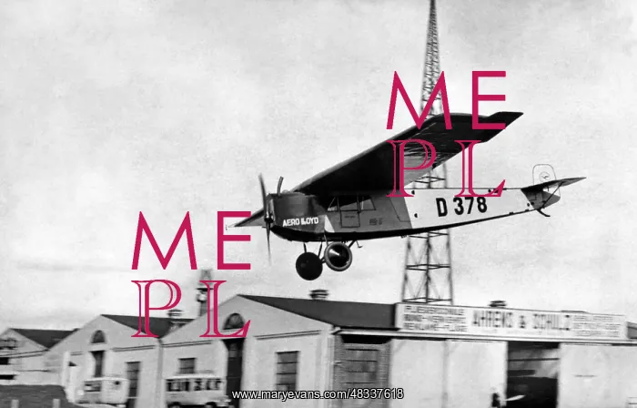 : Landing approach, around 1925 : Landing approach, around 1925