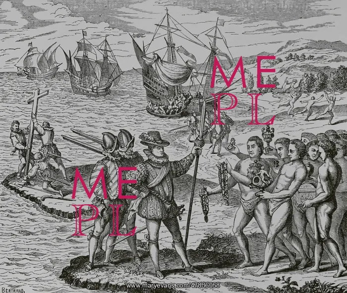 : Landing of Christopher Columbus (1451-1506) on : Landing of Christopher Columbus (1451-1506) on