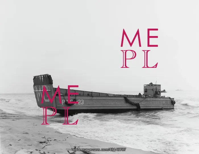 : A landing craft beaches to unload troops during : A landing craft beaches to unload troops during