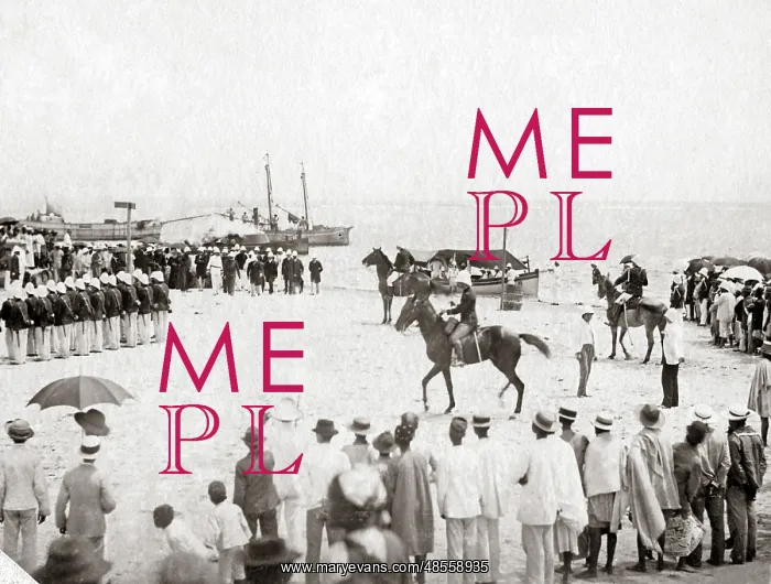 : Landing of the first Resident General in Madagascar : Landing of the first Resident General in Madagascar