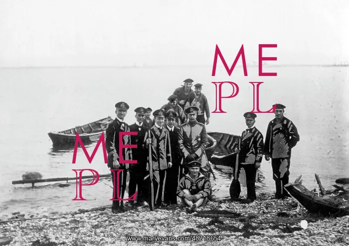 : Landing of German troops on Saaremaa, 1917 : Landing of German troops on Saaremaa, 1917