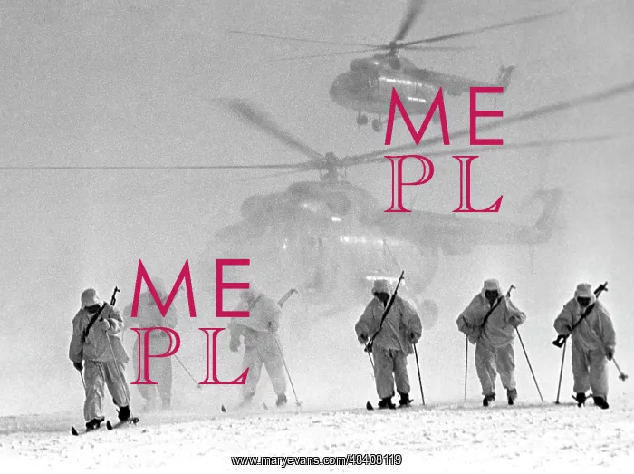 : Landing from helicopters, 1977 : Landing from helicopters, 1977