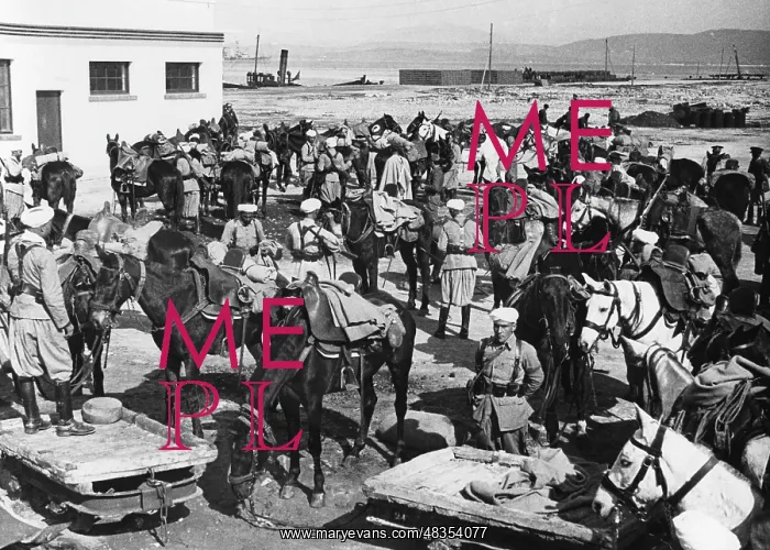 : Landing of Moroccan troops in Algeciras, 1937 : Landing of Moroccan troops in Algeciras, 1937