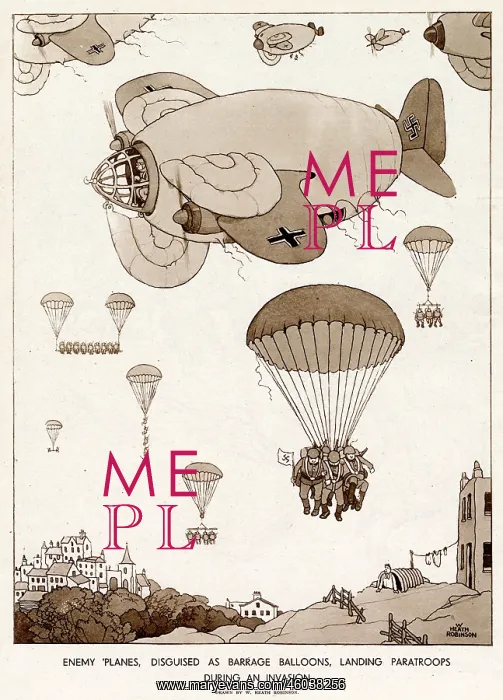: Landing Paratroops During an Invasion : Landing Paratroops During an Invasion