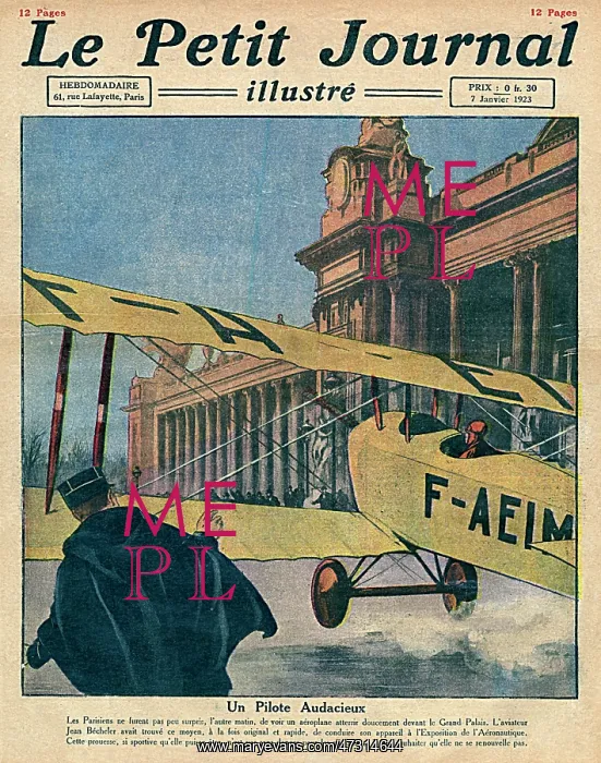: LANDING IN PARIS : LANDING IN PARIS