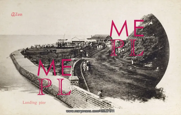 : The Landing Pier, Aden, Yemen : The Landing Pier, Aden, Yemen