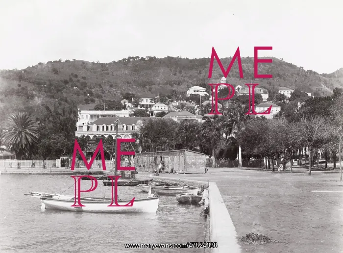  : Landing stage, Charlotte Amelie, St. Thomas