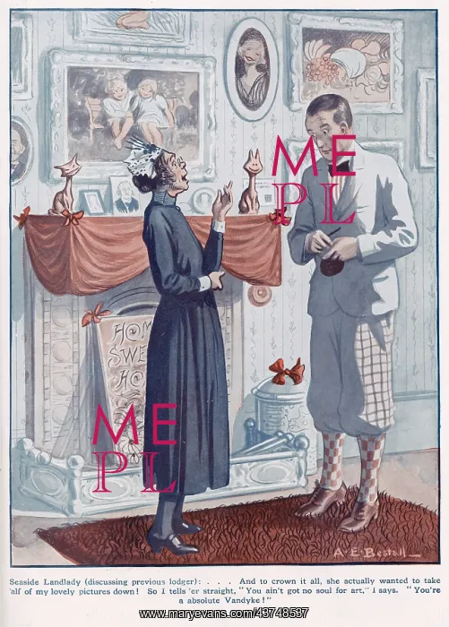 : A Landlady with her a prospective lodger : A Landlady with her a prospective lodger