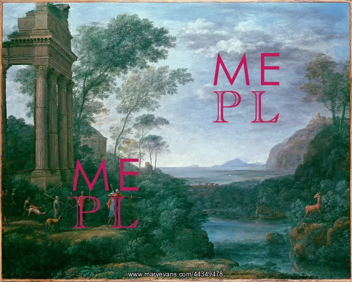 : Landscape with Ascanius shooting the Stag of Sylvia : Landscape with Ascanius shooting the Stag of Sylvia