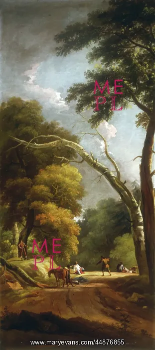 : Landscape with Bandits attacking Wayfarers : Landscape with Bandits attacking Wayfarers