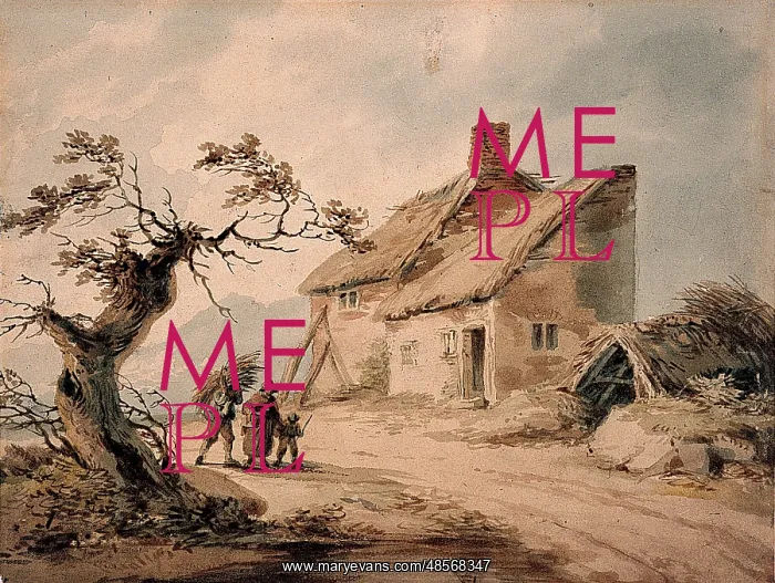 : Landscape with Cottage : Landscape with Cottage