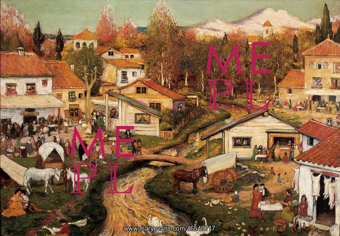  : Landscape with figures