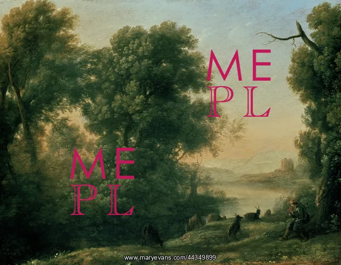 : Landscape with a Goatherd : Landscape with a Goatherd