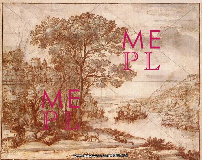 : Landscape with the Landing of Aeneas in Latium : Landscape with the Landing of Aeneas in Latium