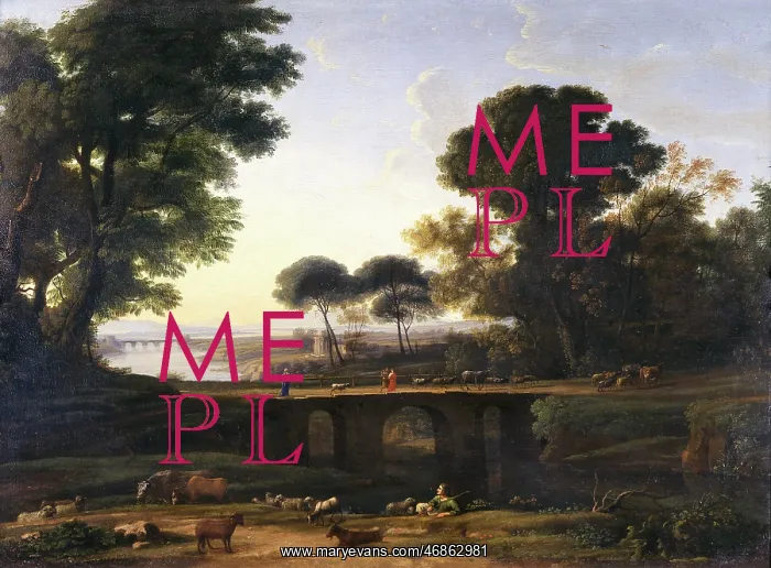 : Landscape painting by Claude Lorrain : Landscape painting by Claude Lorrain
