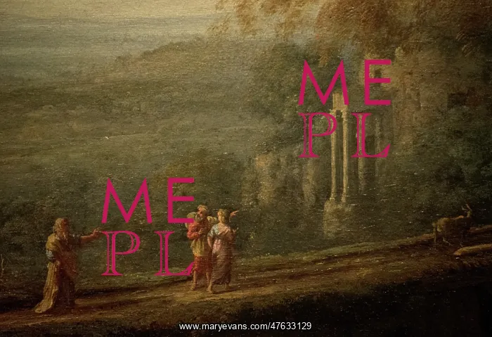 : Landscape with Rebekah Taking Leave of her Father : Landscape with Rebekah Taking Leave of her Father