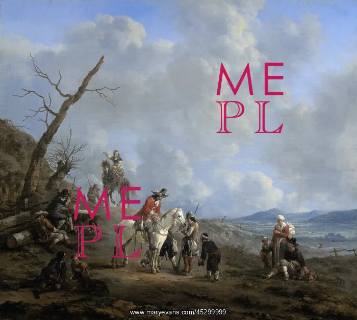: Landscape with Riders : Landscape with Riders