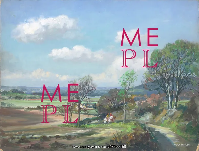  : Landscape with two riders