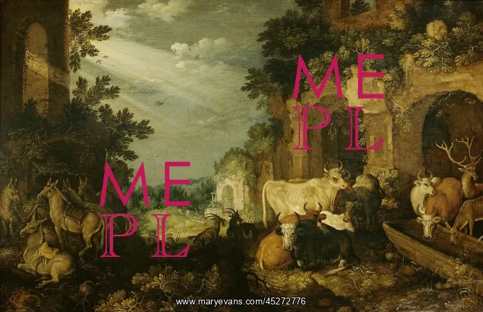 : Landscape with Ruins : Landscape with Ruins