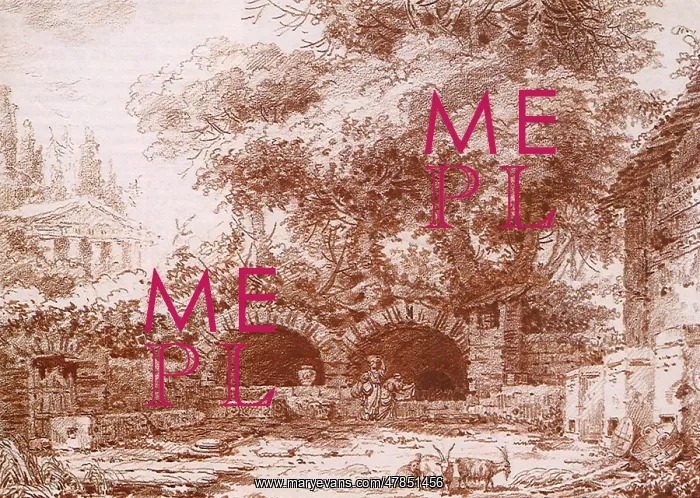  : Landscape with Ruins, by Fragonard