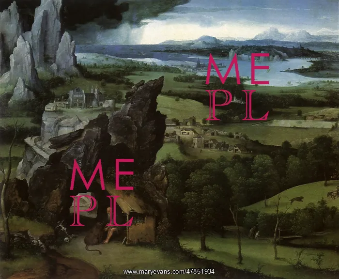  : Landscape with Saint Hieronymus