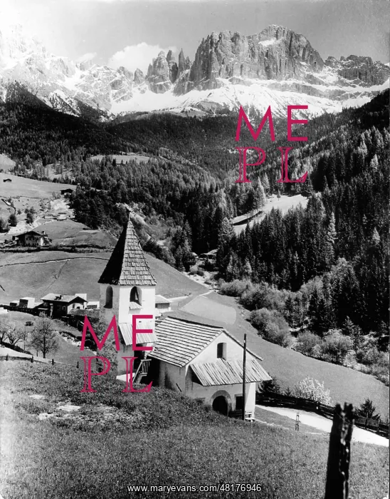: Landscape in South Tyrol, 1937 : Landscape in South Tyrol, 1937