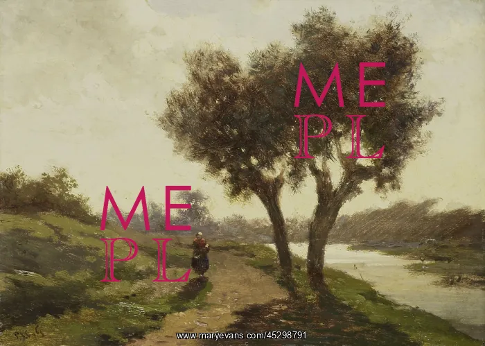 : Landscape with Two Trees : Landscape with Two Trees