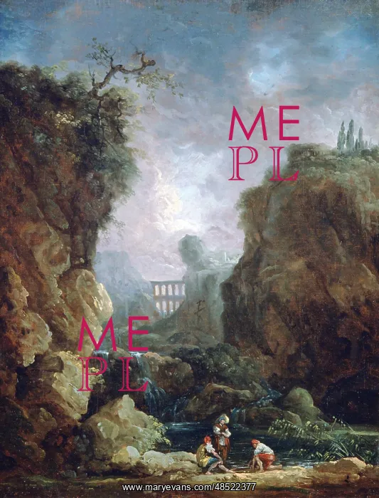 : Landscape with Waterfall and Aqueduct Artist: : Landscape with Waterfall and Aqueduct Artist: