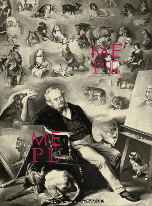  : LANDSEER / WITH ANIMALS