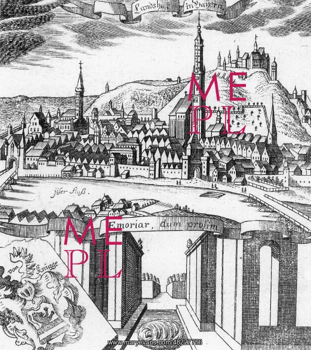 : Landshut around 1800 : Landshut around 1800