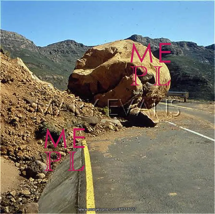 : LANDSLIDE BOULDER : LANDSLIDE BOULDER