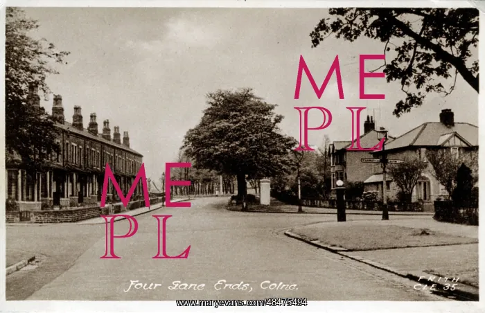 : Four Lane Ends, Colne - Nelson, Lancashire : Four Lane Ends, Colne - Nelson, Lancashire