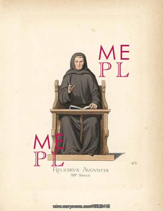 : Lanfranco Septala, Augustine monk, 1243 : Lanfranco Septala, Augustine monk, 1243