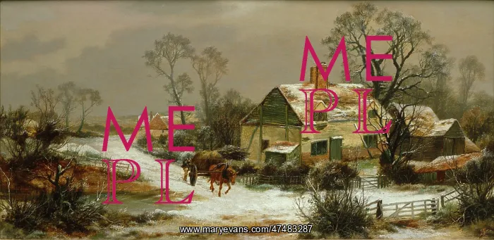: At Langdon, Essex ' snowscene : At Langdon, Essex ' snowscene