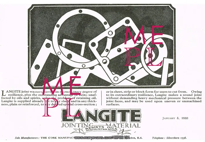 : Langite Cork Gaskets : Langite Cork Gaskets