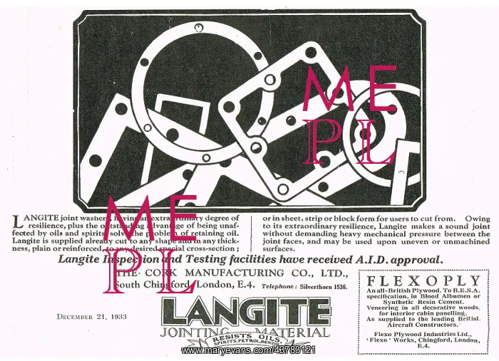 : Langite Joint Washers & Gaskets : Langite Joint Washers & Gaskets