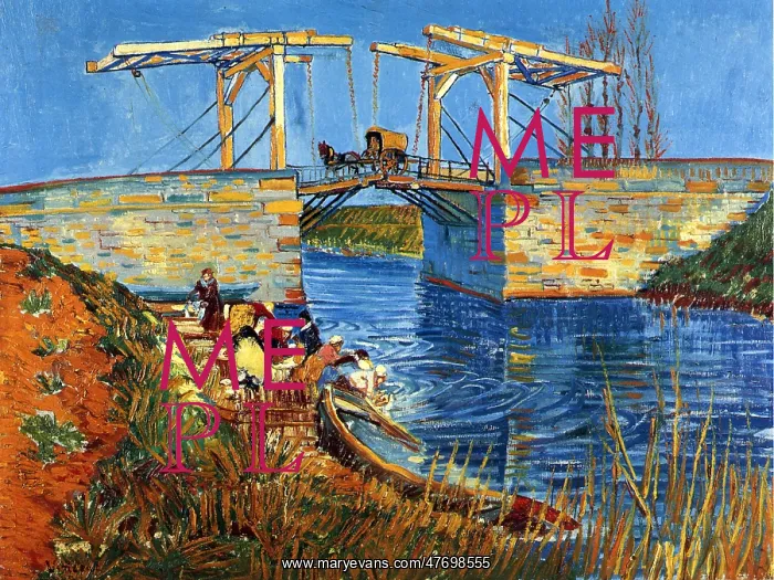 : The Langlois Bridge, by Van Gogh : The Langlois Bridge, by Van Gogh