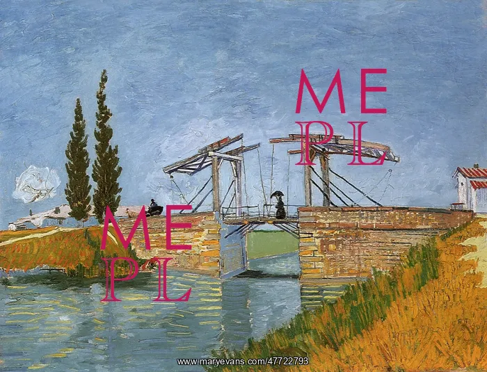 : The Langlois Bridge, by Van Gogh : The Langlois Bridge, by Van Gogh