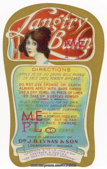 : LANGTRY BALM : LANGTRY BALM
