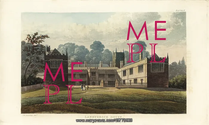 : Lanhydrock House, Cornwall, seat of the Honorable Mrs. Agar : Lanhydrock House, Cornwall, seat of the Honorable Mrs. Agar