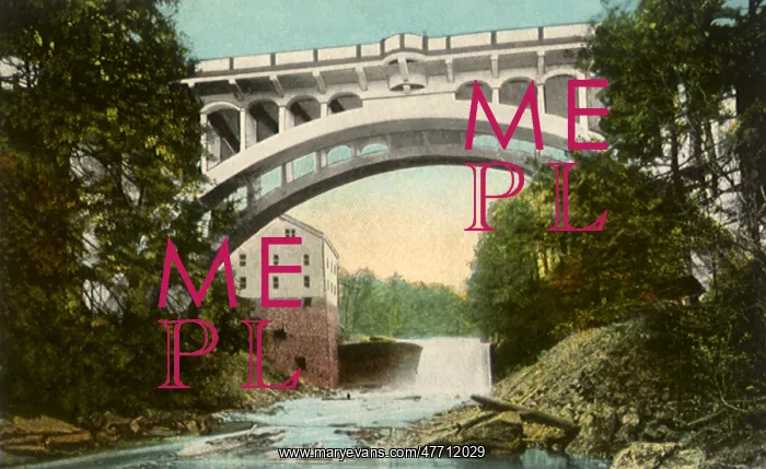  : Lanternman Falls Bridge. Youngstown
