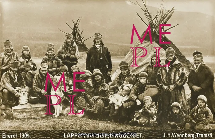 : Lapland Familes, teepees and huskies : Lapland Familes, teepees and huskies