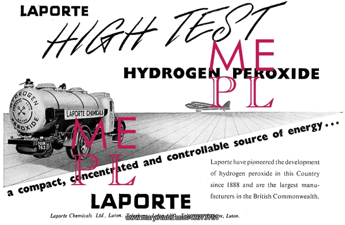 : Laporte Chemicals: HTP High Test Peroxide : Laporte Chemicals: HTP High Test Peroxide