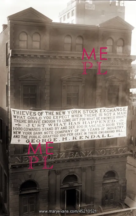 : Large banner blaming The Thieves of the ? : Large banner blaming The Thieves of the ?