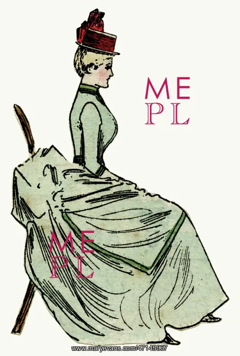 : Large bustle 1886 : Large bustle 1886