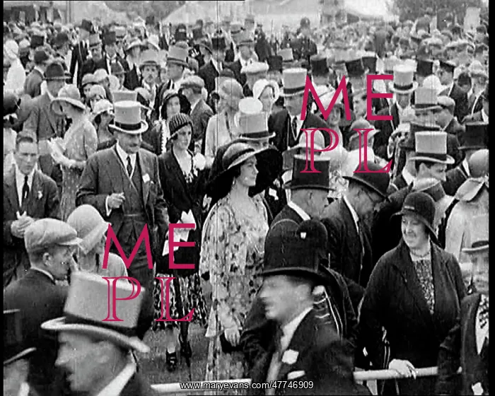 : A Large Crowd of Smartly Dressed People In : A Large Crowd of Smartly Dressed People In