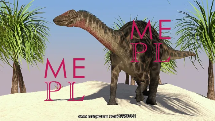 : Large Dicraeosaurus in a tropical environment : Large Dicraeosaurus in a tropical environment