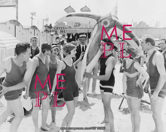 : Large group of people on beach : Large group of people on beach